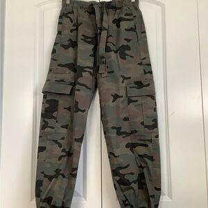 GAP Green and Brown Jogger Track Pants
